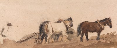 Caballos de arado de Peter de Wint
